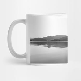 Black and White landscape in the Lake District UK Mug
